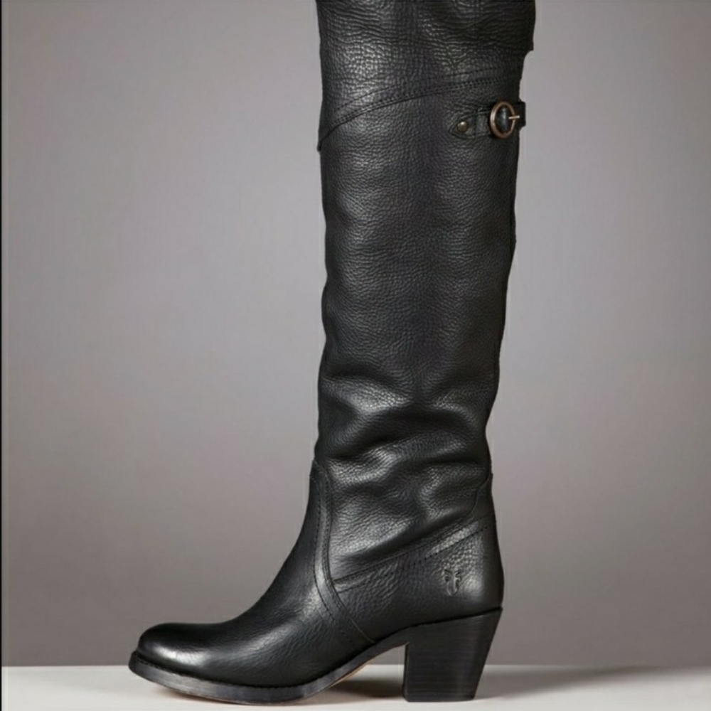 Frye Tall Jane black boots